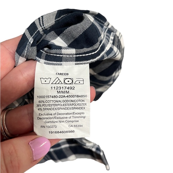 Wrangler Mesh Vent Short Sleeve Button Down Shirt M - Picture 6 of 6